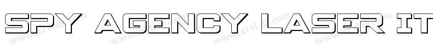 Spy Agency Laser It字体转换